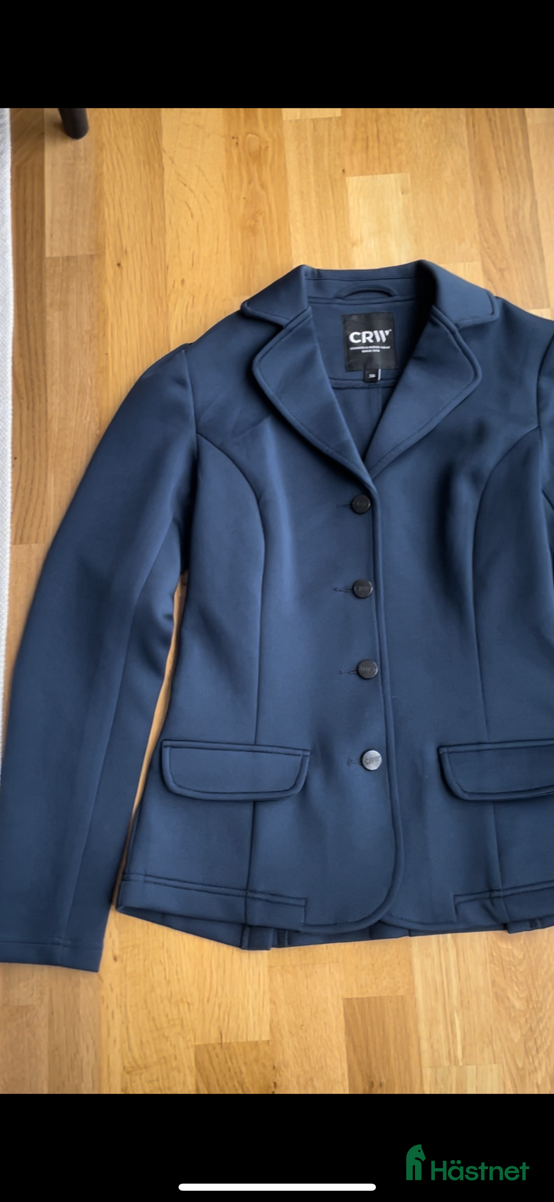 Jackor & Kavajer ryttarutrustning till salu: Säljer blå CRW kavaj! NY! i Järna - Annons 1