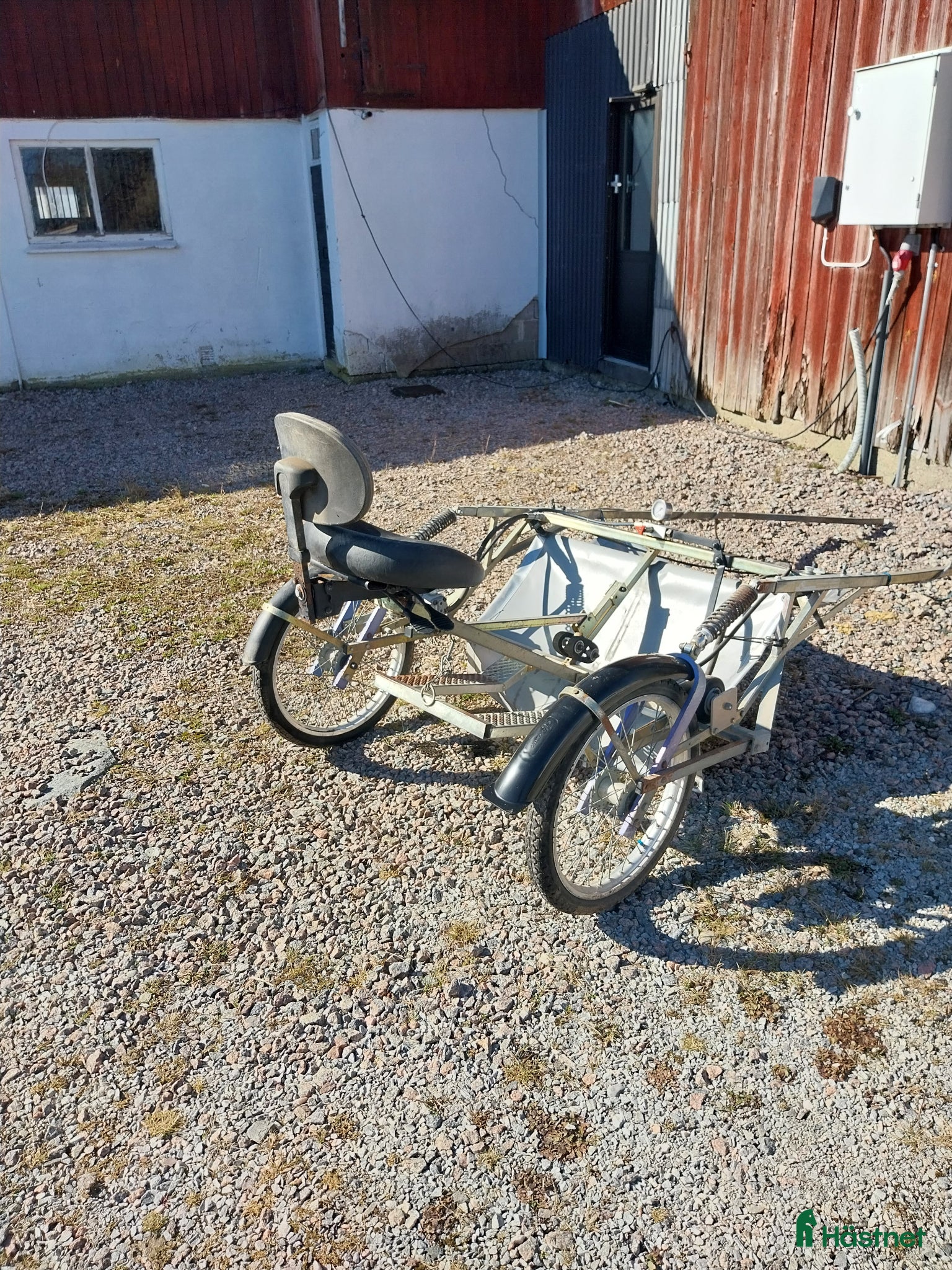 Travvagnar trav till salu: Tryckvagn - Annons 1