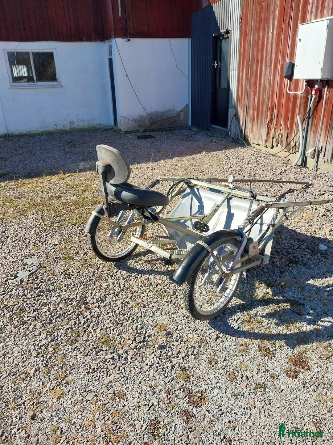 Travvagnar trav till salu: Tryckvagn - Annons 1