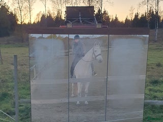 Stallinredning, stängsel & gård övrig utrustning till salu: Speglar ridhus eller ridbana 7,7m i Hamneda - Annons 1