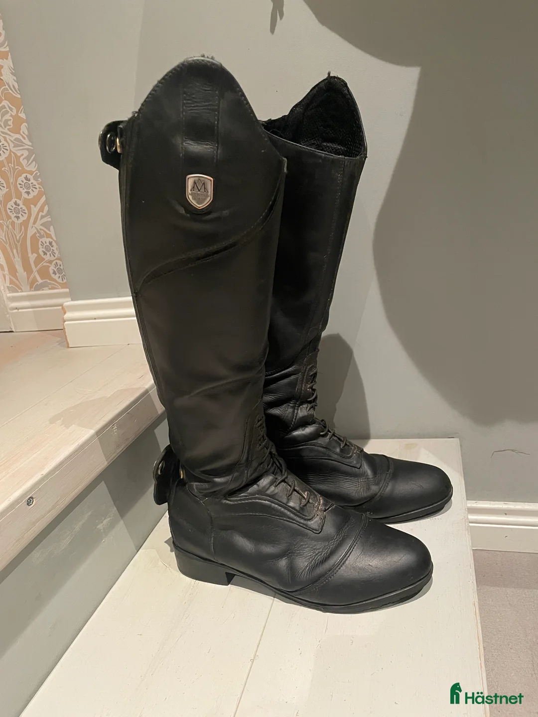 Ridstövlar ryttarutrustning till salu: Fina stövlar  - Annons 1