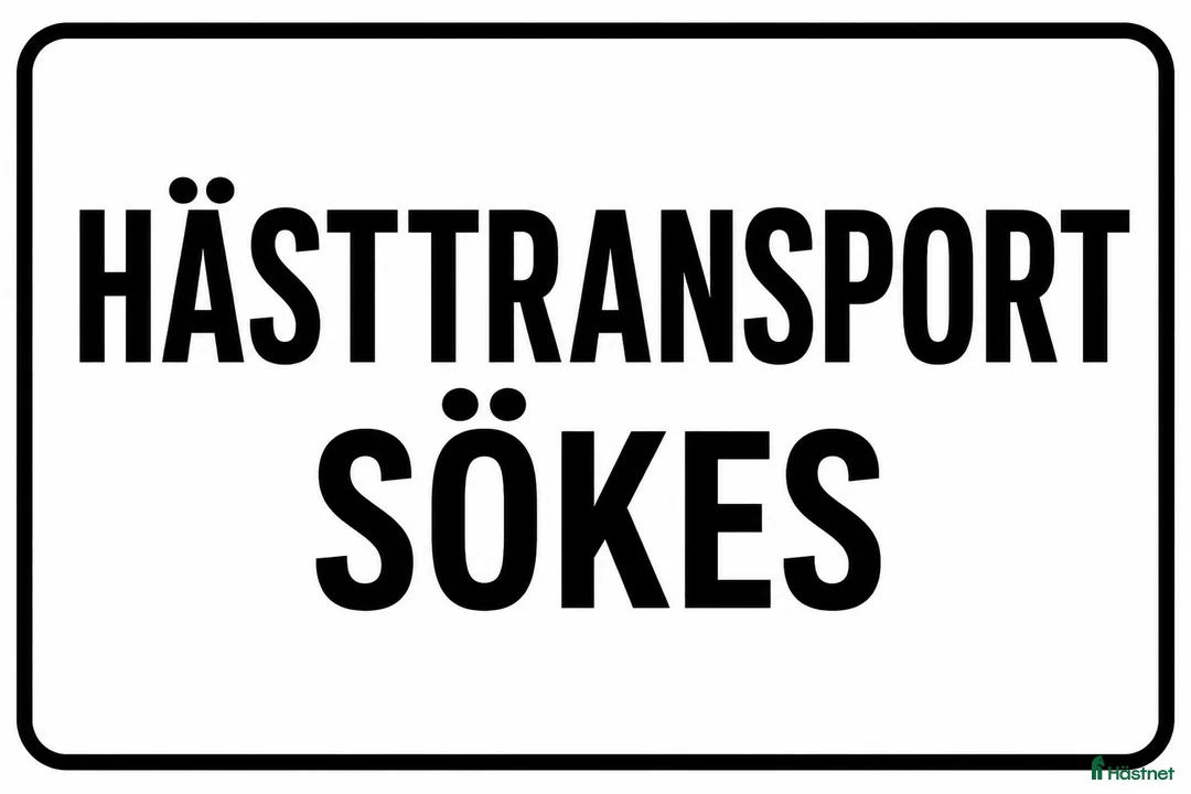 Hästtransporter  fordon & transport till salu: Hästtransport sökes (Ume, Boj, Star mfl) - Annons 1