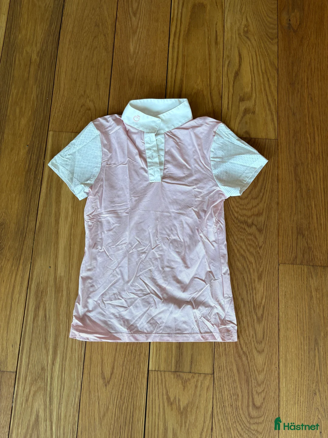 Övrigt Ridkläder ryttarutrustning till salu: Tävlingstopp CT rosa stl 10 i Limhamn - Annons 1