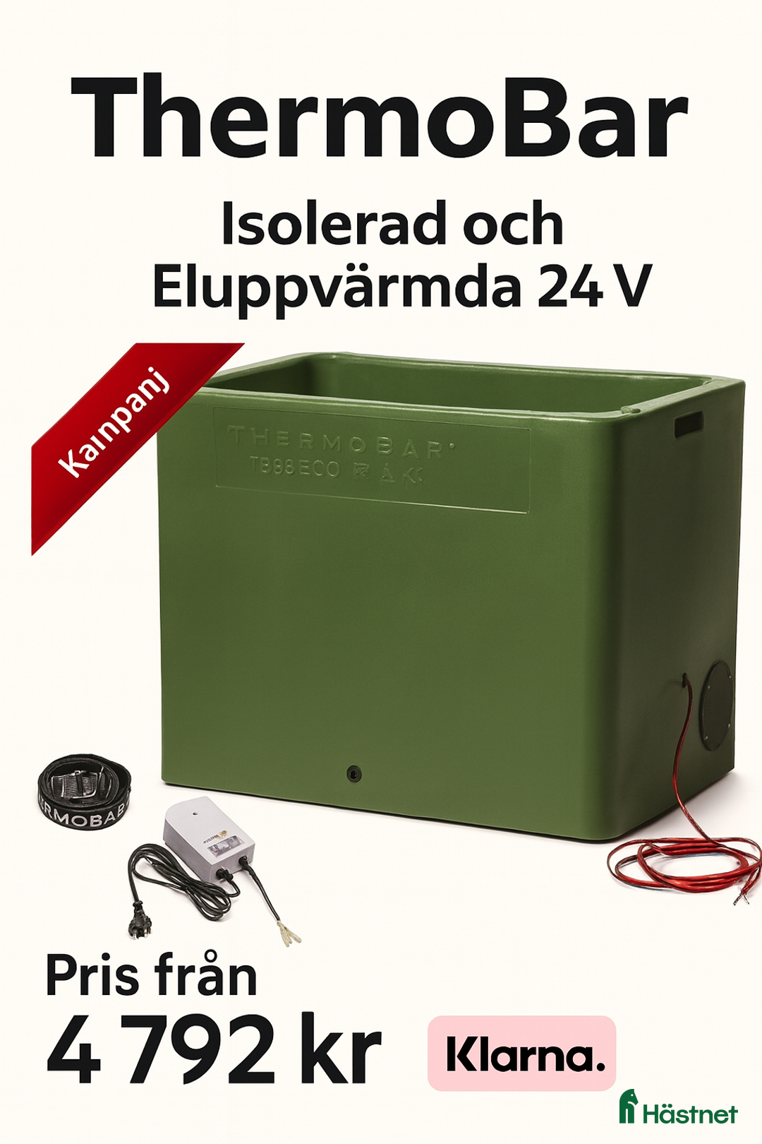 Stallinredning, stängsel & gård övrig utrustning till salu: ThermoBar, Det IsFria Alternativet i Kramfors - Annons 2