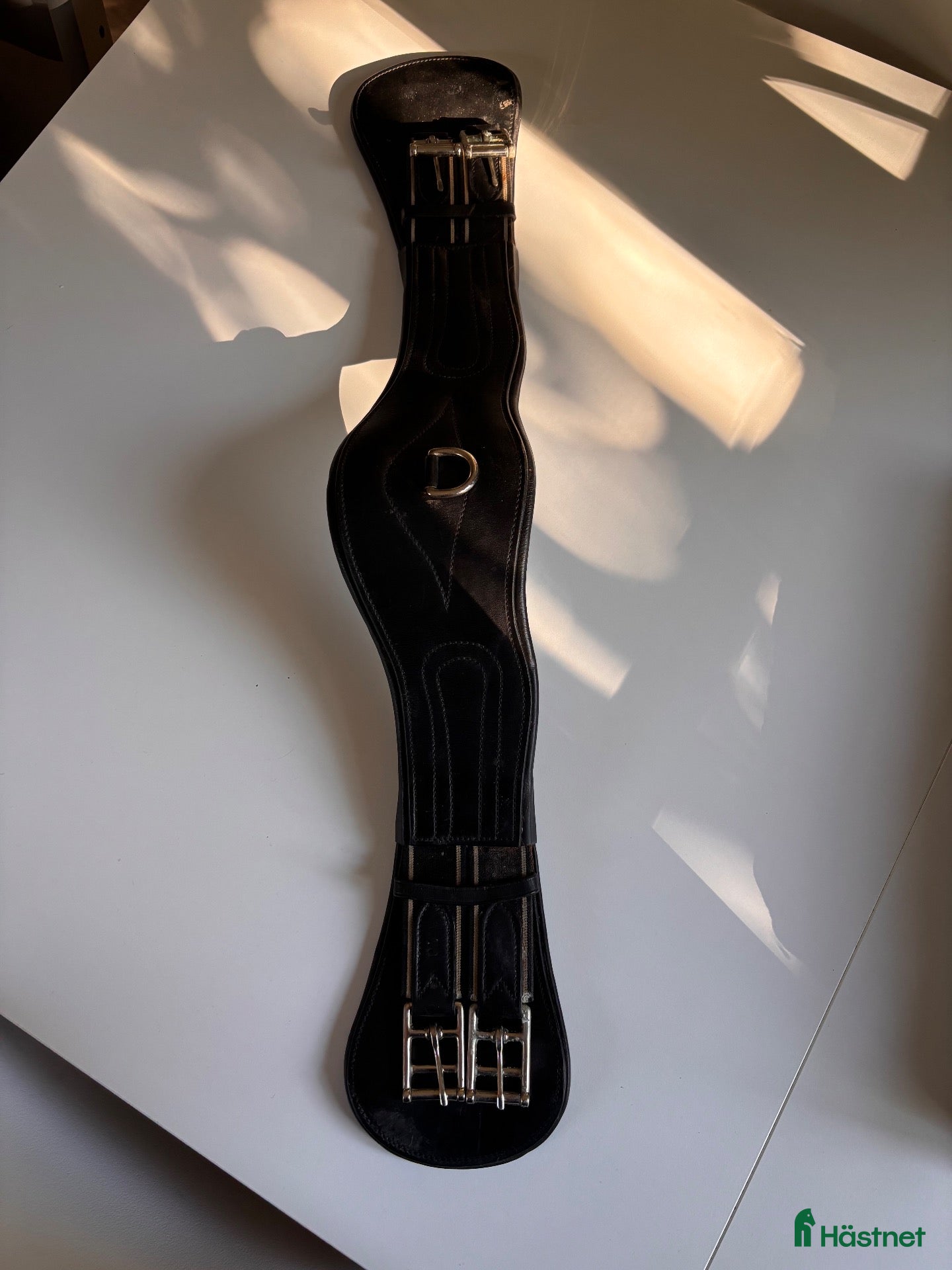 Sadeltillbehör hästutrustning Lädersadelgjord 70 cm - Annons 16