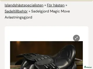 Sadeltillbehör hästutrustning Top Reiter sadelgjord 55 cm - Annons 5