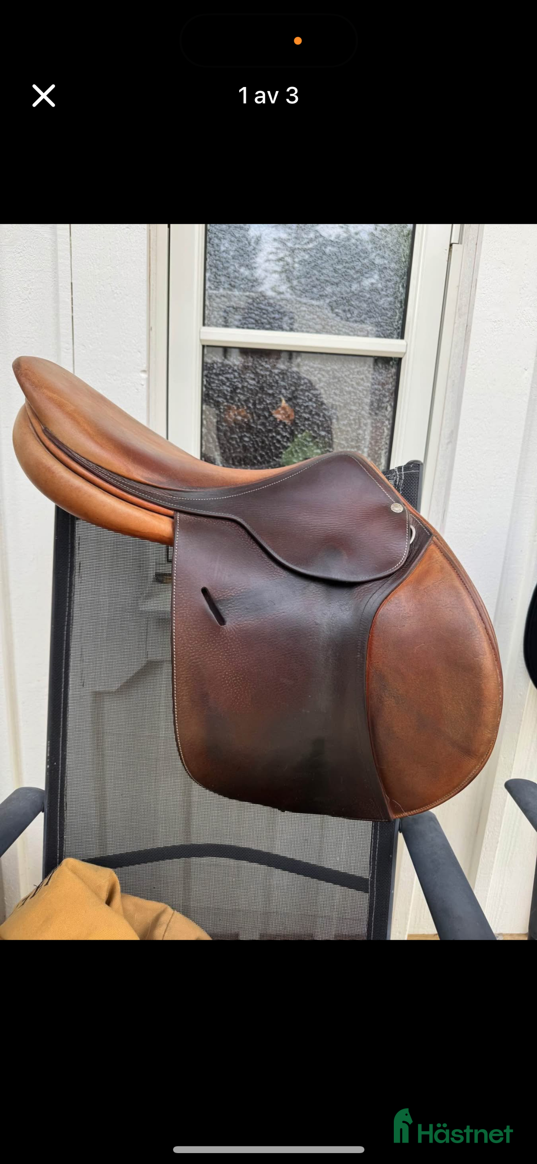 Sadlar hästutrustning till salu: Fin butet sadel i Hjo - Annons 1
