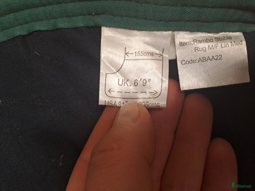 Täcken hästutrustning till salu: Rambo stalltäcke i Malmö - Annons 3