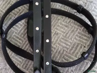 Övrig Hästutrustning hästutrustning Vävribbstygel cob i Timrå - Annons 19