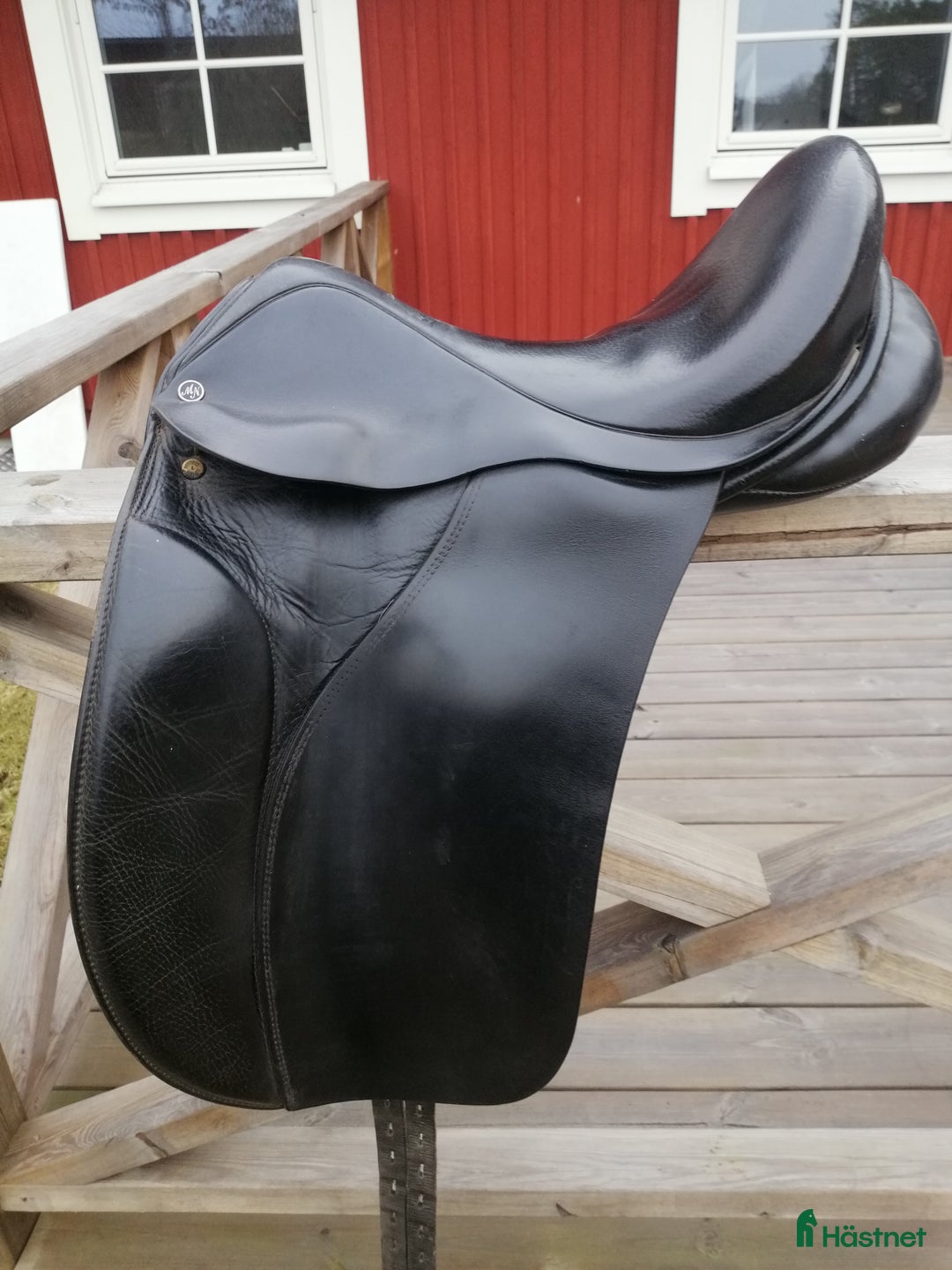 Sadlar hästutrustning till salu: Dressyrsadel Morris&Nolan i Munsö - Annons 1