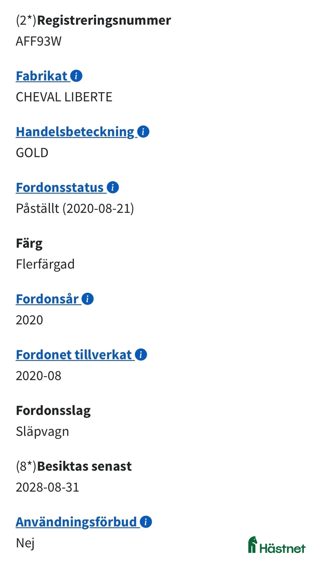 Hästtransporter  fordon & transport till salu: Cheval Liberte Gold 2020 - Annons 9