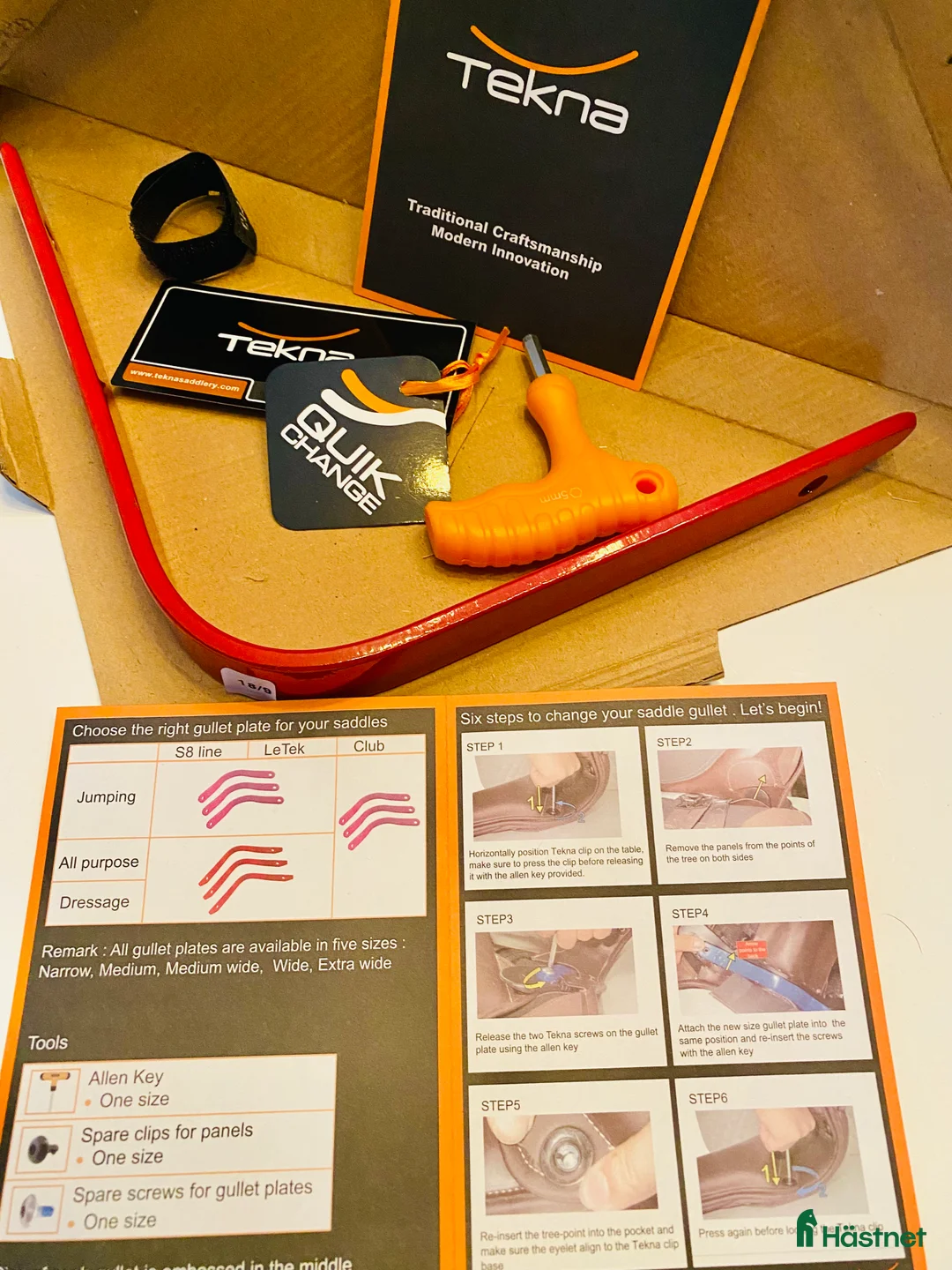 Sadlar hästutrustning till salu: Tekna dressyr sadel  i Arvidsjaur - Annons 3