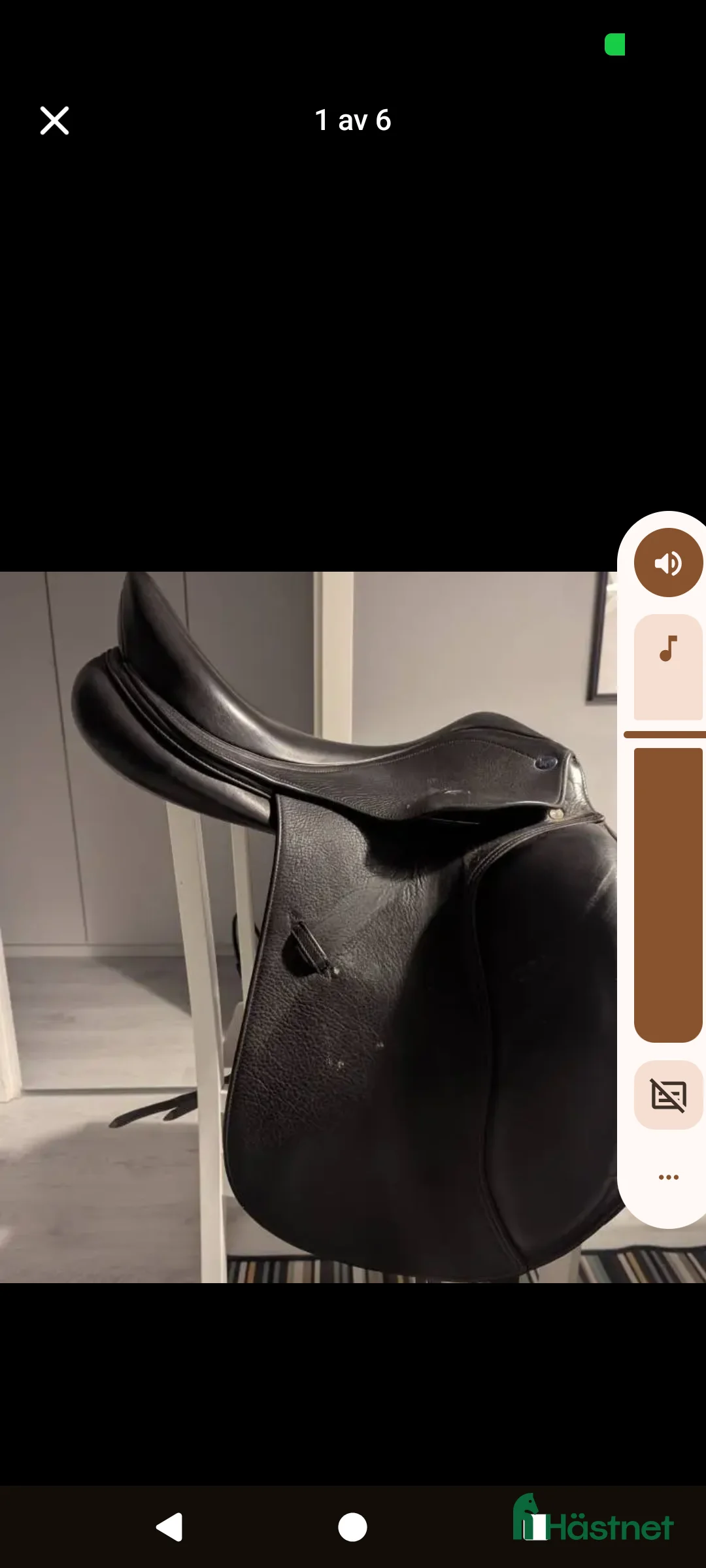 Sadlar hästutrustning till salu: Dressyrsadel i nyskick i Strömstad - Annons 3