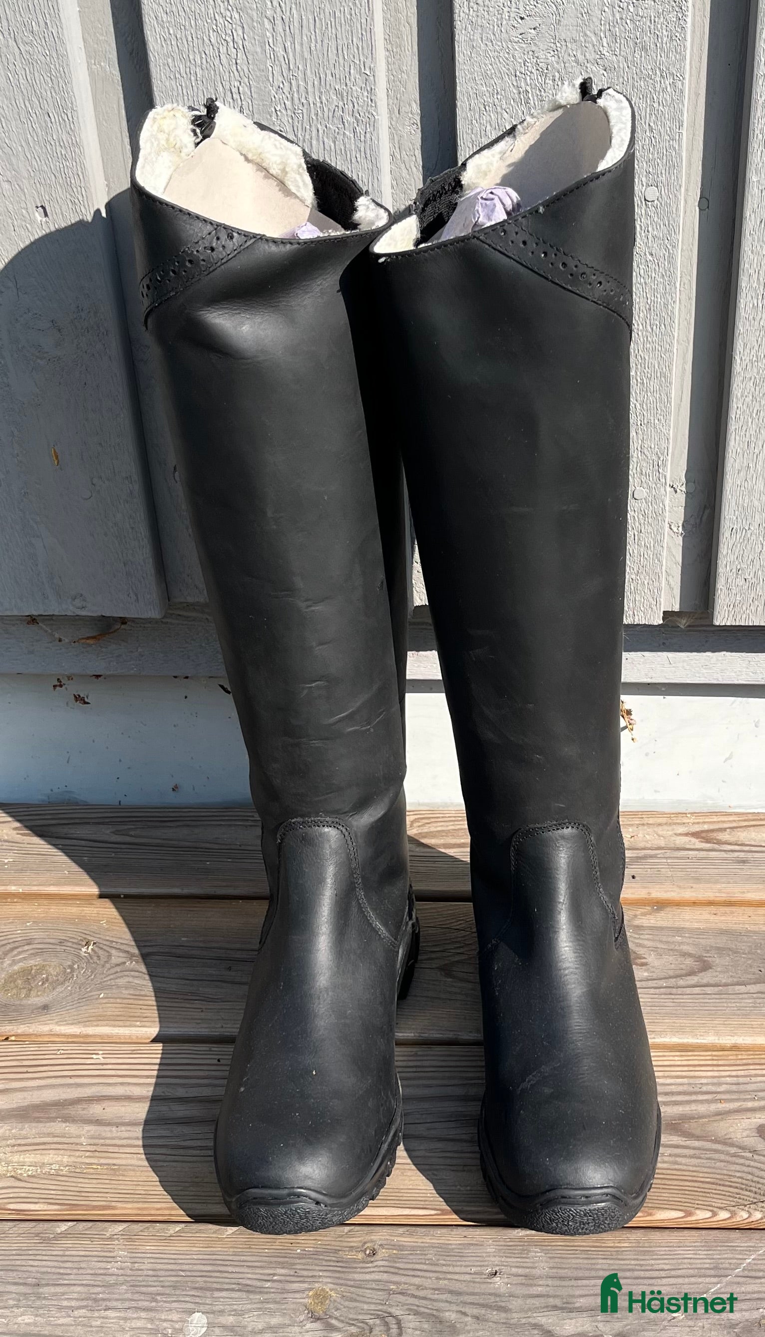 Ridstövlar ryttarutrustning till salu: Vinterridstövlar  i Ljusterö - Annons 1