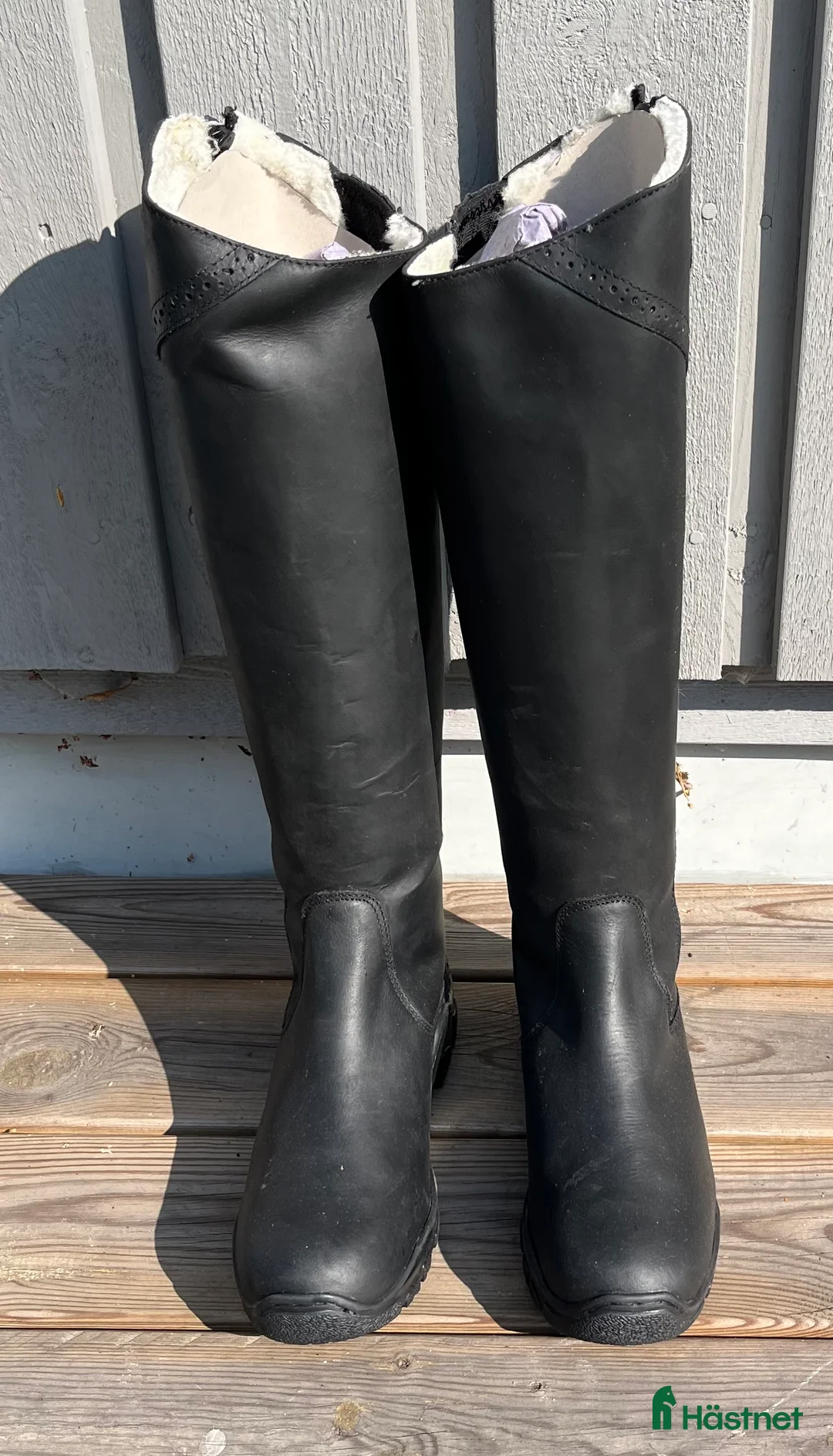 Ridstövlar ryttarutrustning till salu: Vinterridstövlar  i Ljusterö - Annons 1
