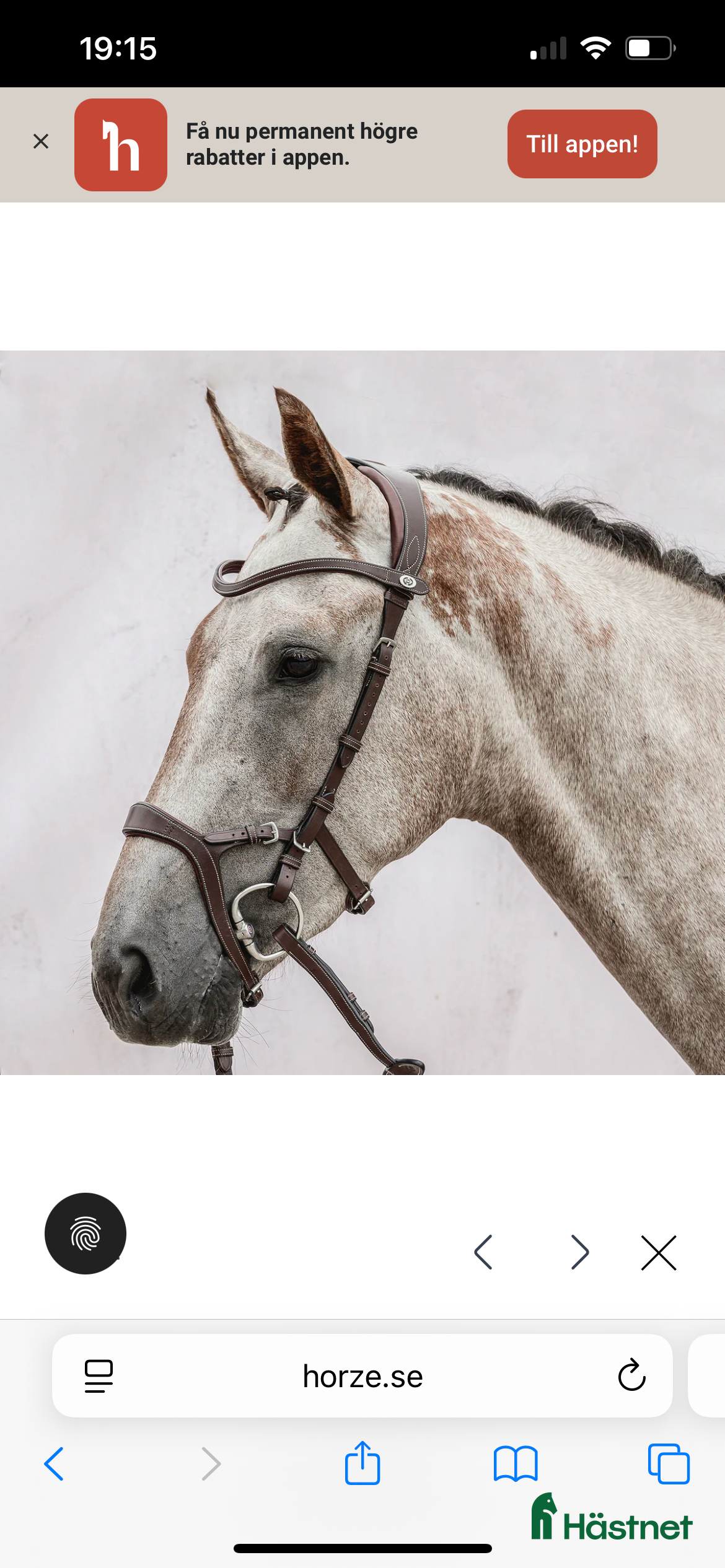 Träns hästutrustning till salu: PS of Sweden Nirak i Borensberg - Annons 3