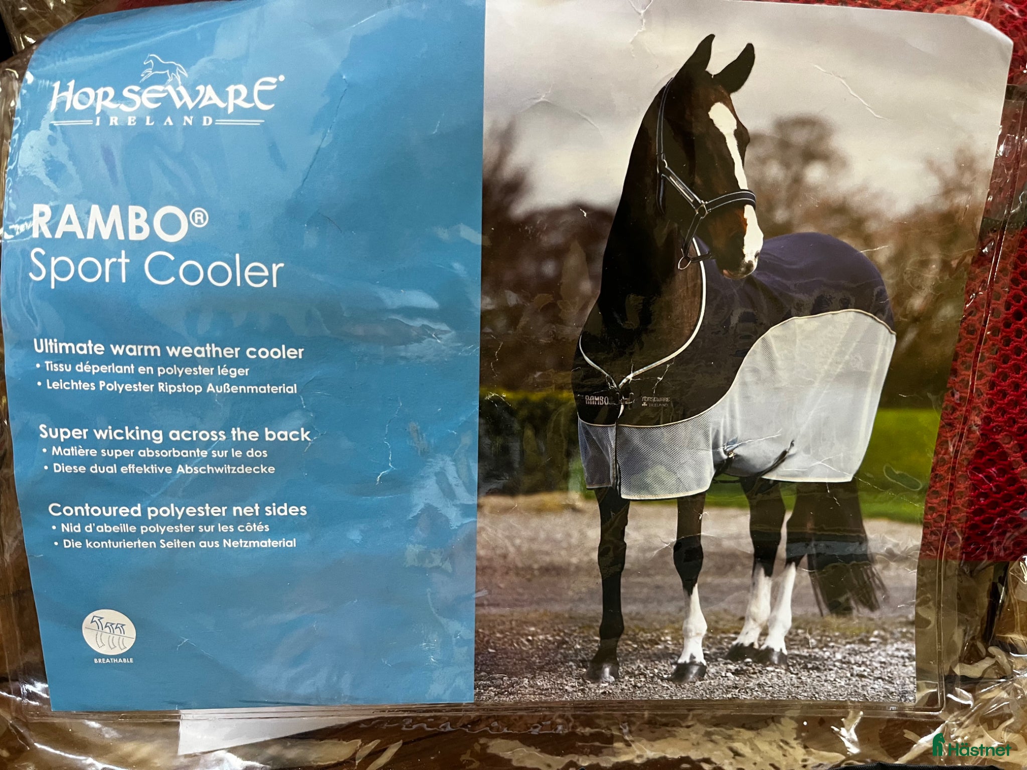 Täcken hästutrustning Rambo Sport Cooler - HELT NYTT - Annons 1