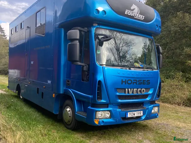 Hästlastbilar fordon & transport till salu: Iveco 7,5 ton C1 körkort - Annons 1