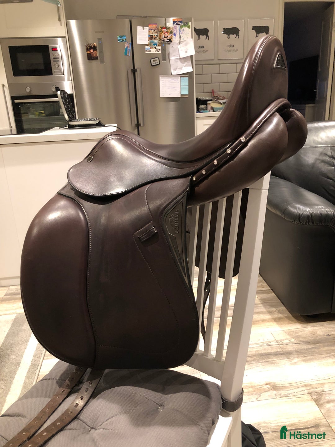 Sadlar hästutrustning till salu: Equiline Dressyr 17 Bomvidd L i Rockneby - Annons 1