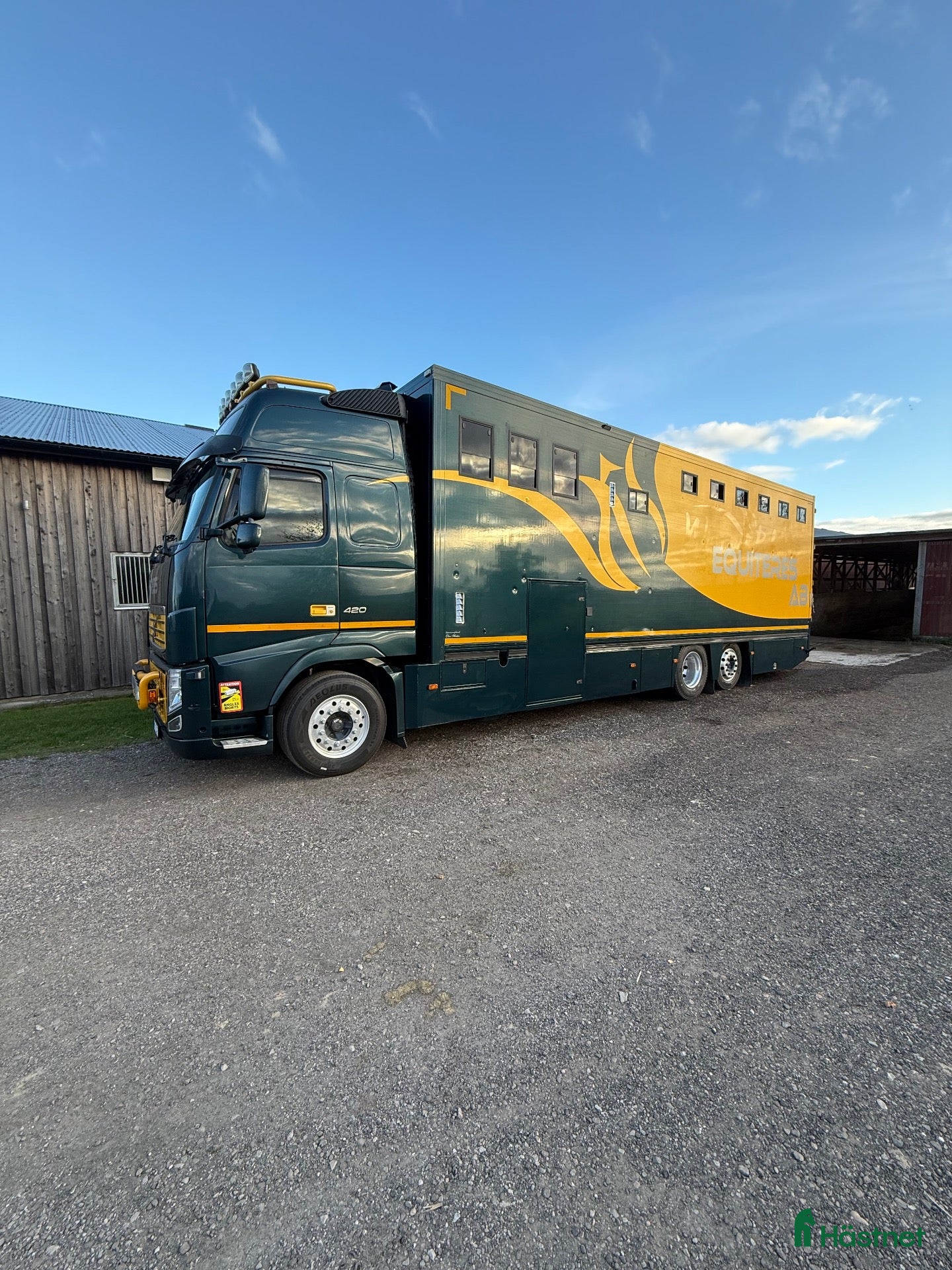 Hästlastbilar  fordon & transport till salu: Hästlastbil 7 hästar + bodel - Annons 1