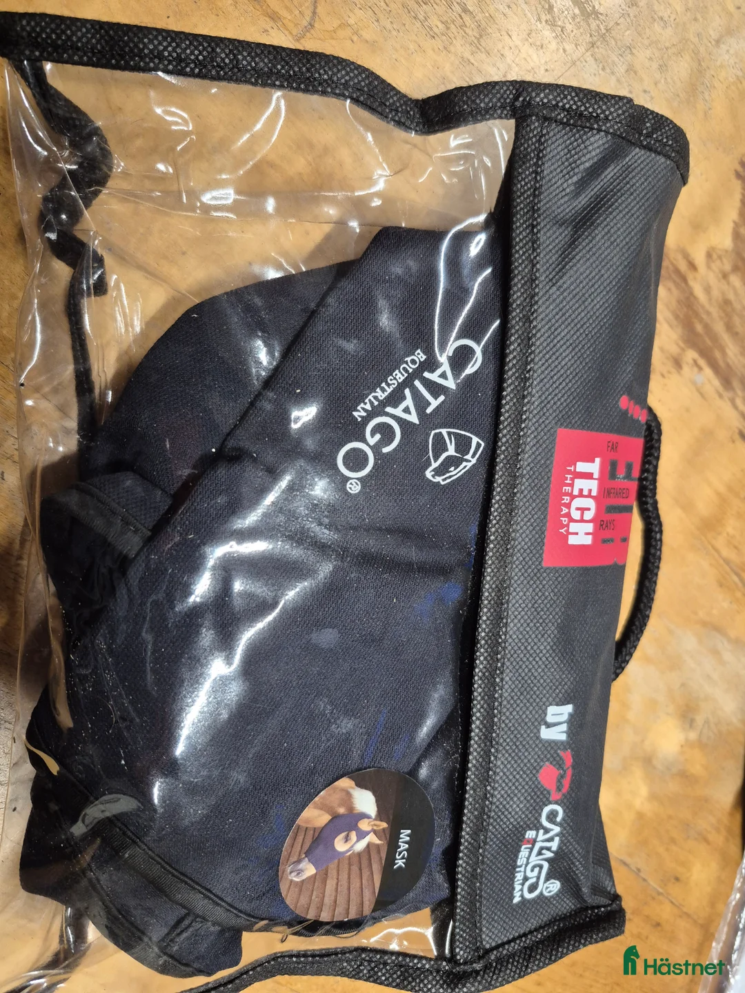 Övrig Hästutrustning hästutrustning till salu: Stresshuva i nyskick! i Linghem - Annons 1