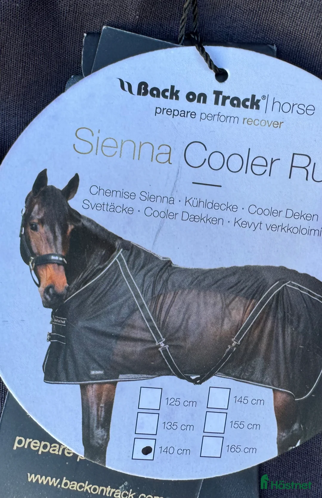 Täcken hästutrustning till salu: Back on Track Sienna svettäcke stl 140 - Annons 3