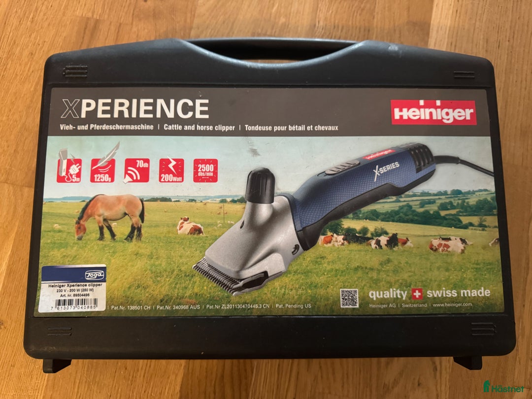 Övrig utrustning övrig utrustning till salu: Heiniger Xperience intressekoll i Kungsbacka - Annons 1