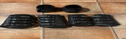 Benskydd hästutrustning till salu: Häftiga benskydd med boots från Anky - shiny black - Annons 1