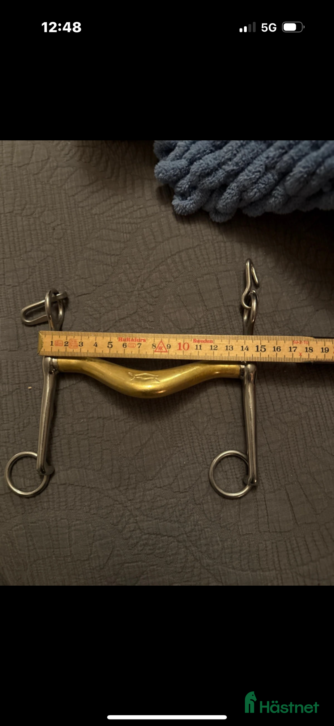 Bett hästutrustning till salu: Fin Kandarstång  i Tullinge - Annons 3