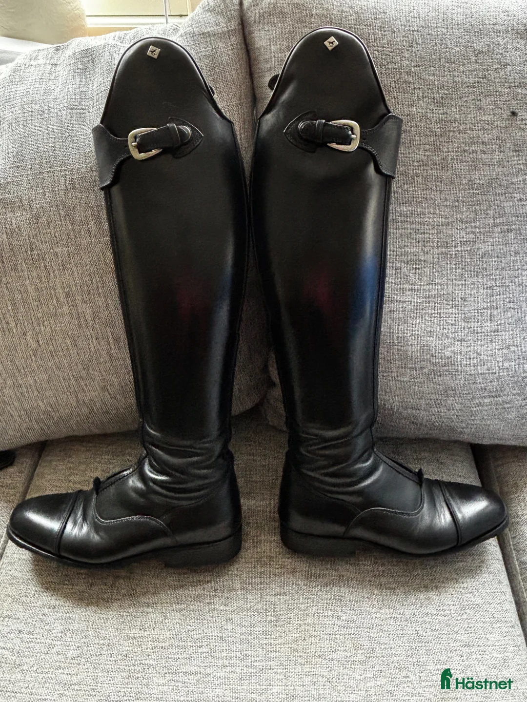Ridstövlar ryttarutrustning till salu: De Niro Polo dressyrstövlar – strl 37, MC/XS - Annons 1