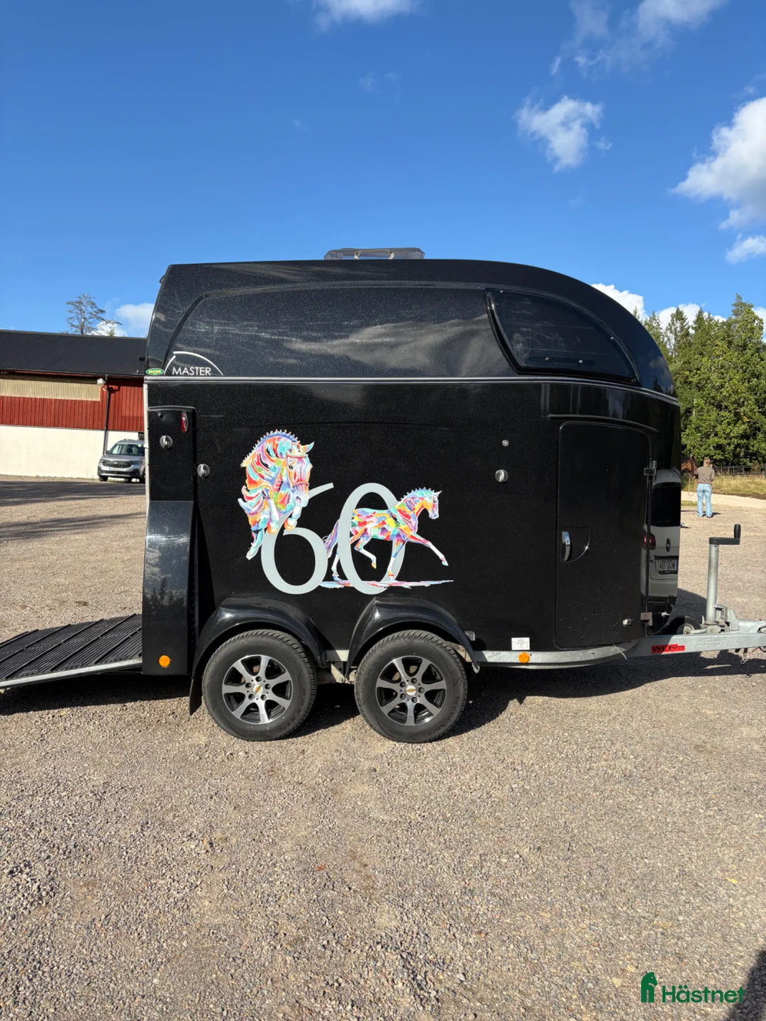 Hästtransporter  fordon & transport till salu: Fräsig Böckmann Master med snygg dekor - Annons 8