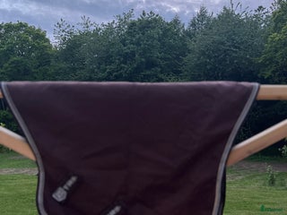 Täcken hästutrustning till salu: Brunt Trinity halstäcke i Skurup - Annons 3