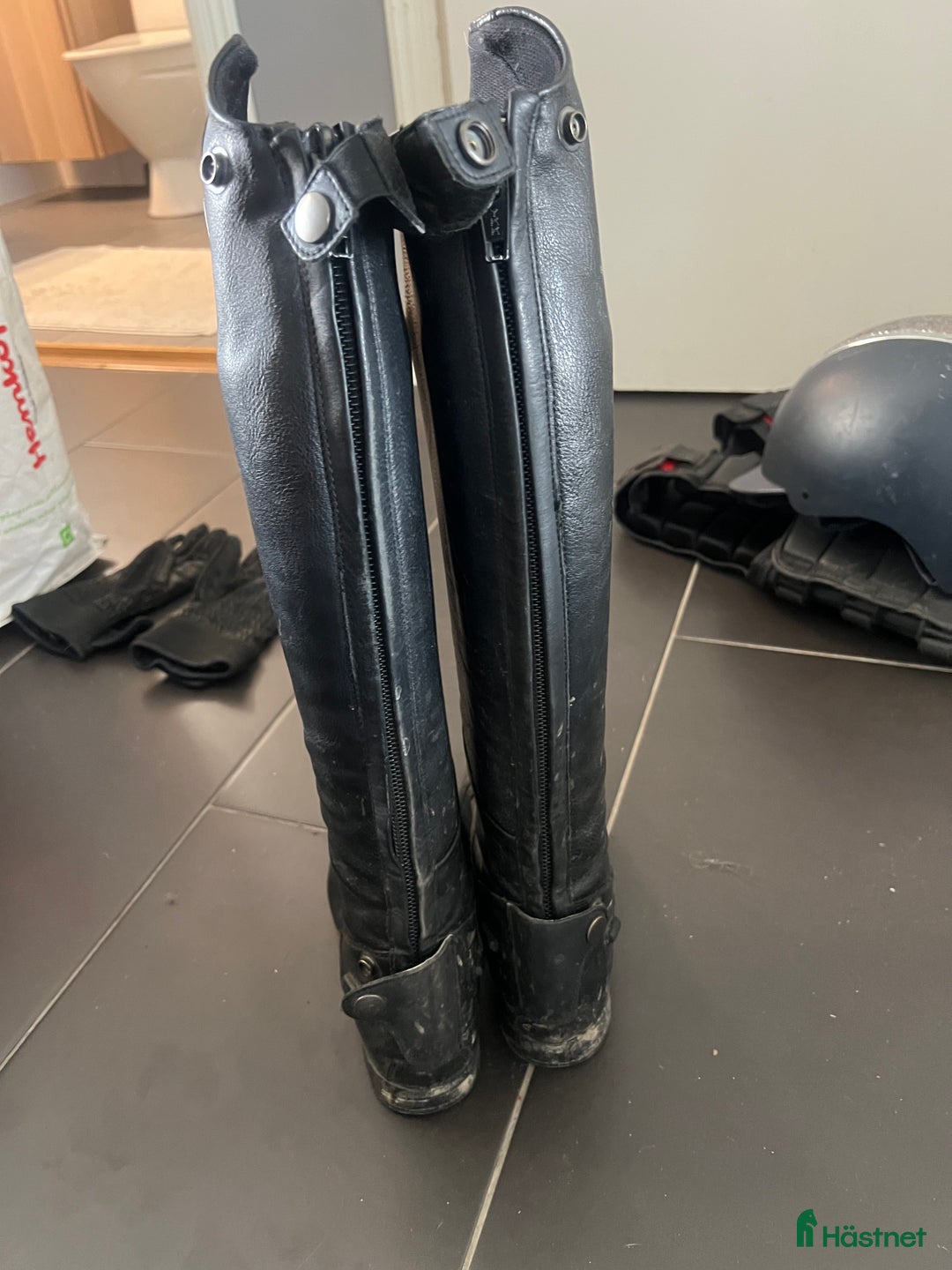 Ridstövlar ryttarutrustning till salu: Ridstövlar läder i Rydebäck - Annons 5