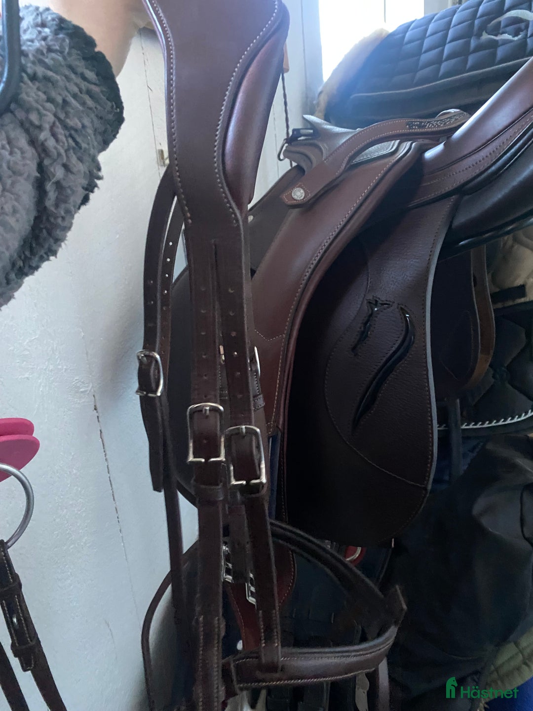 Träns hästutrustning till salu: Antarés nackstycke + nosgrimma  - Annons 4