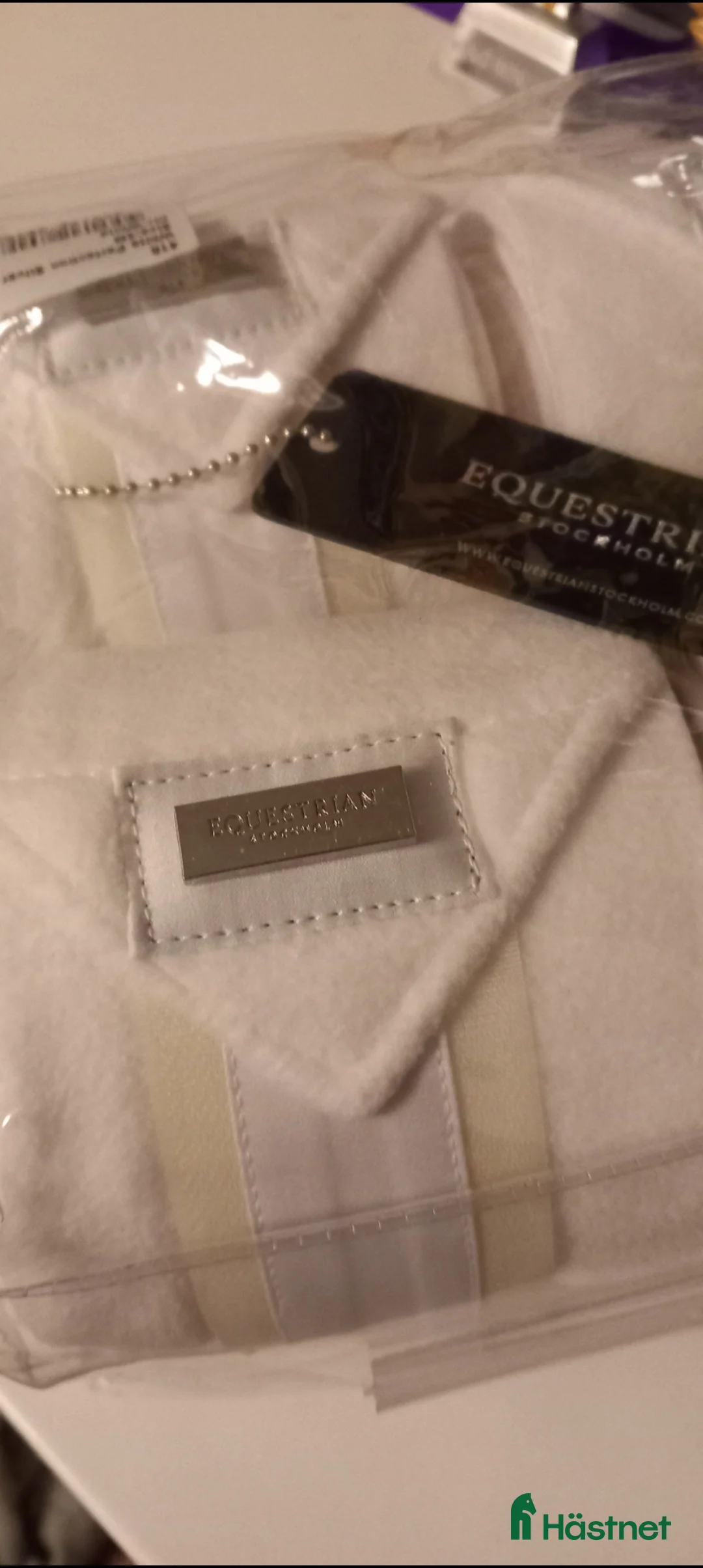 Benskydd hästutrustning till salu: Helt nya vita lindor i Kalmar - Annons 3
