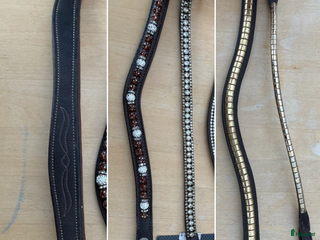 Träns hästutrustning till salu: Pannband använda till ponny-Cob i Söderköping - Annons 22