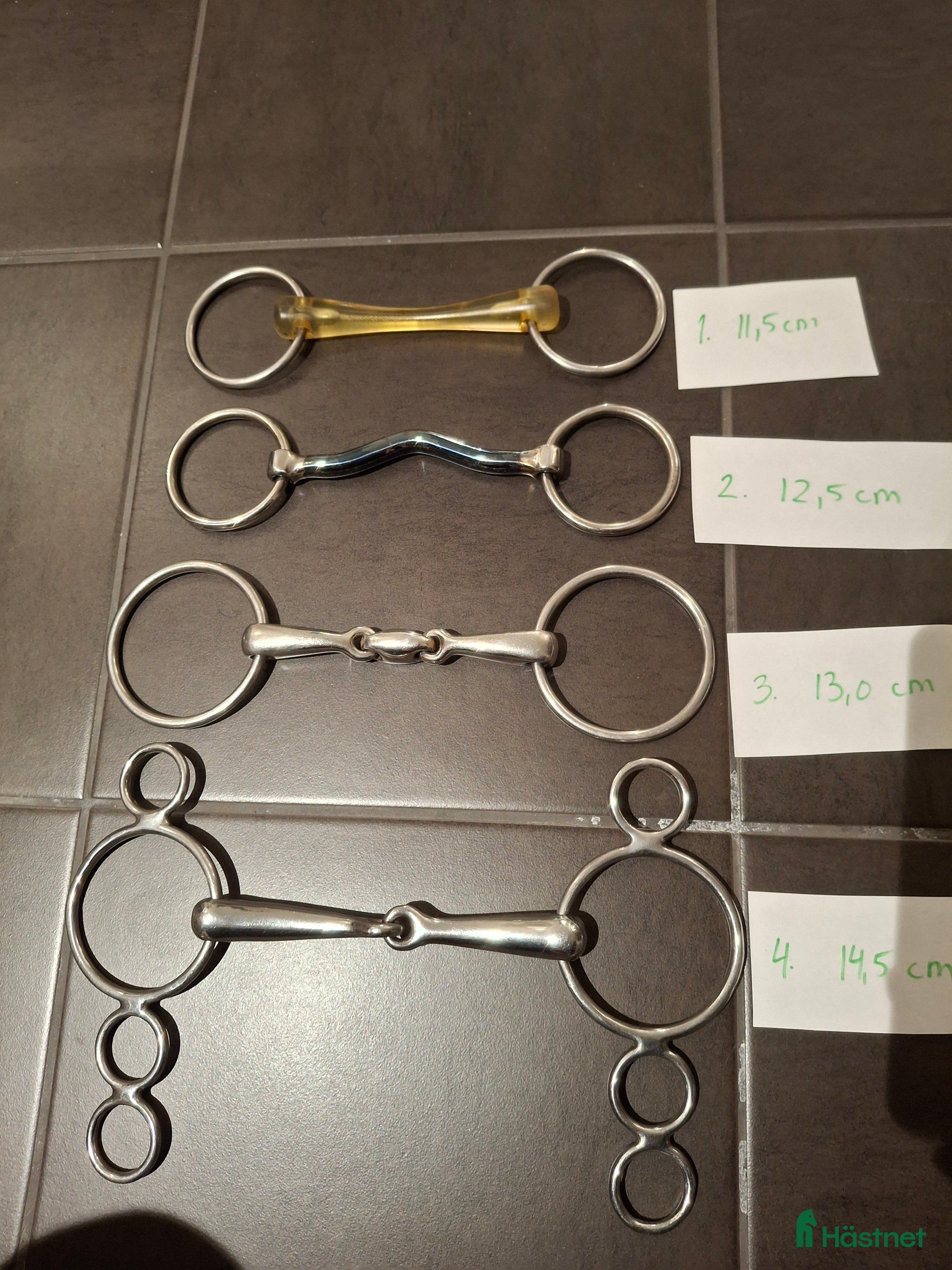 Bett hästutrustning till salu: Olika bett 11,5-14,5 i Ljungby - Annons 10