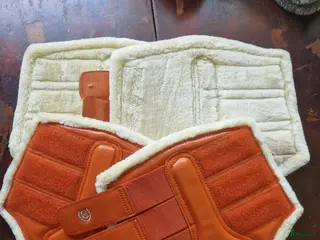 Benskydd hästutrustning Equestrian Stockholm brick orange i Nossebro - Annons 21