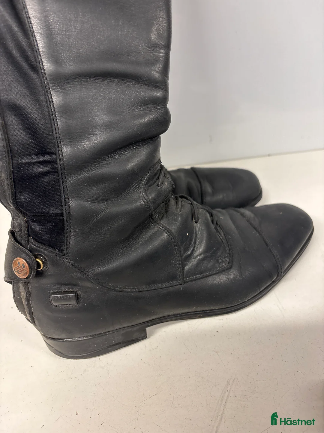 Ridstövlar ryttarutrustning till salu: Parlanti hopp med snörning i Rosersberg - Annons 2