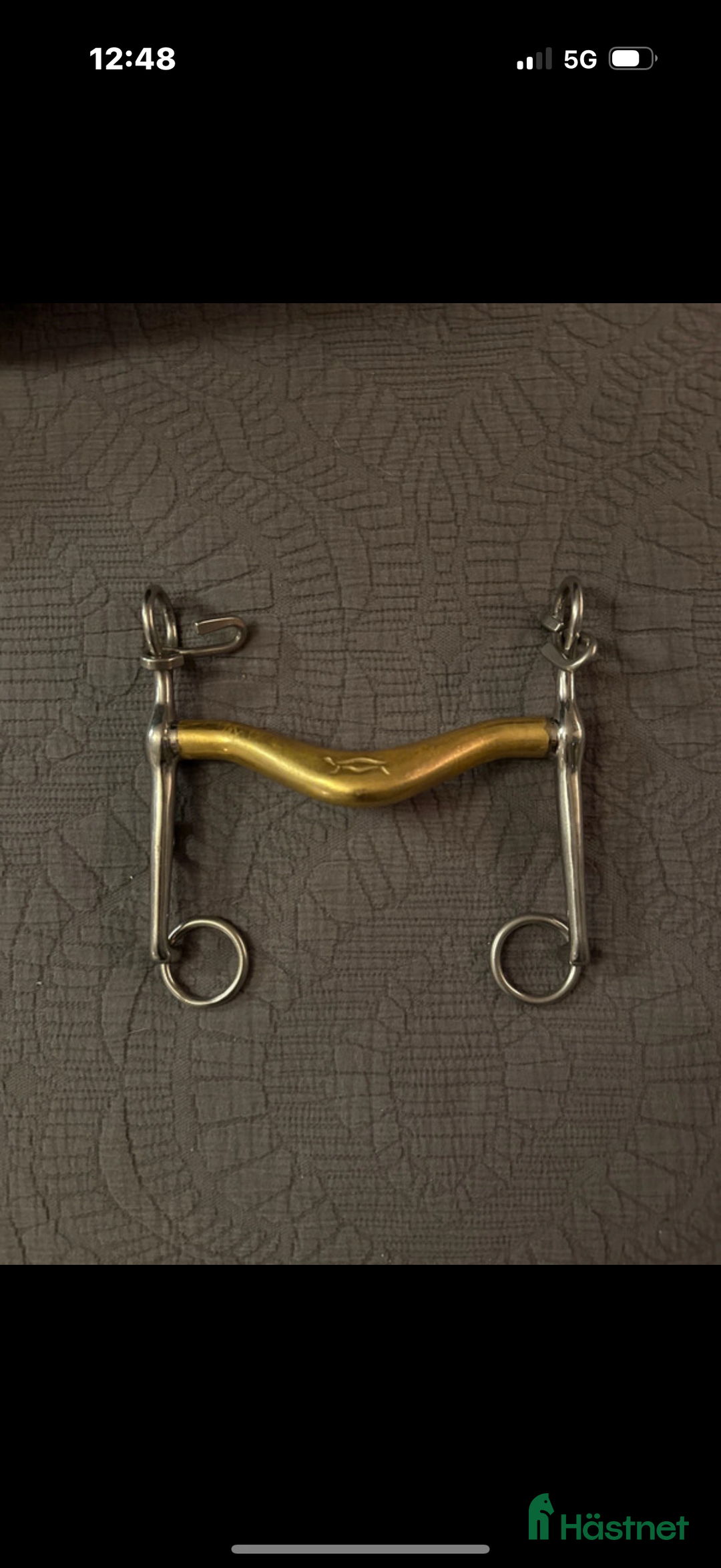 Bett hästutrustning till salu: Fin Kandarstång  i Tullinge - Annons 1