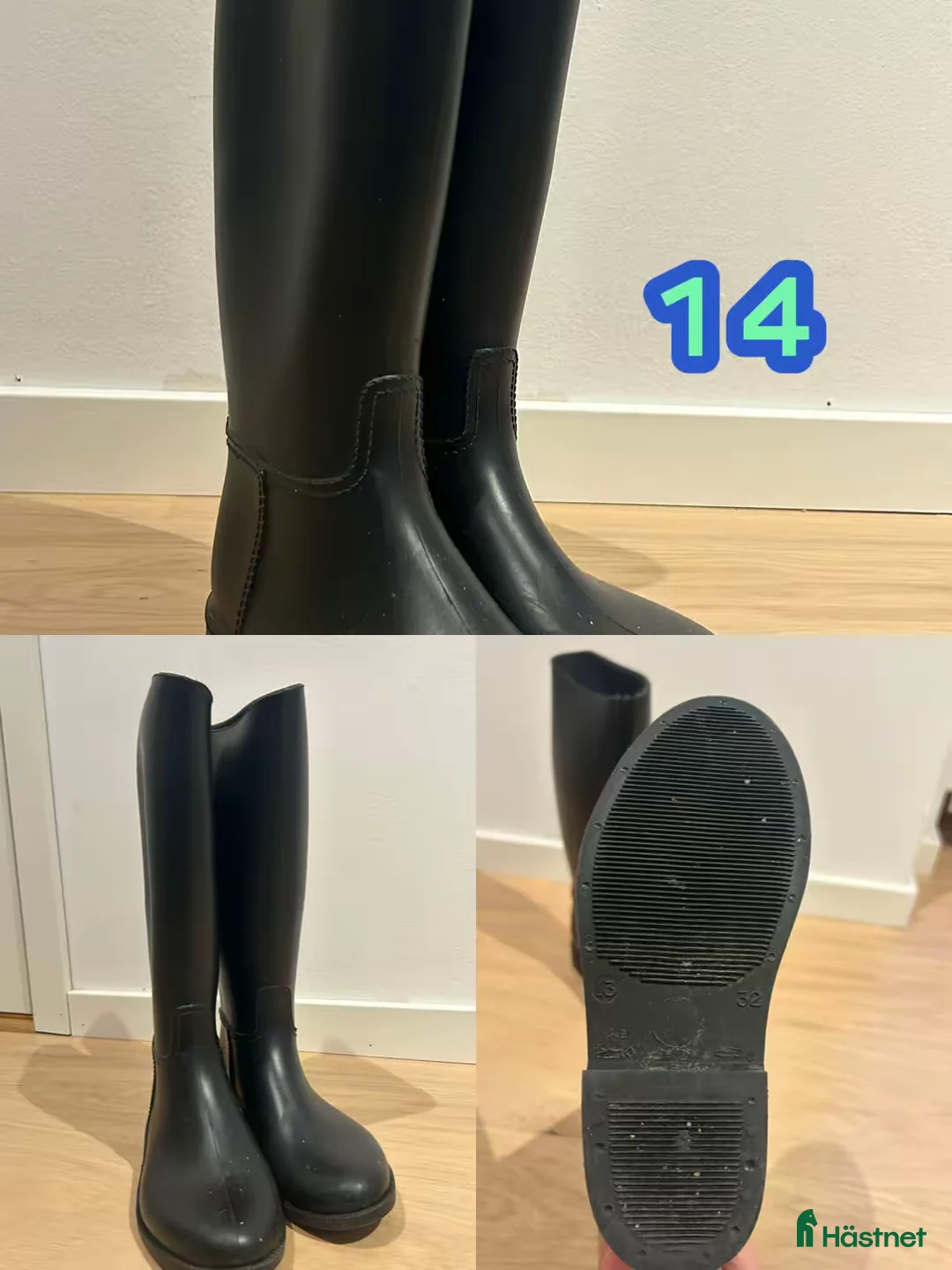 Ridstövlar ryttarutrustning till salu: Vinterridskor, ridstövlar, ridskor i Åsa - Annons 1