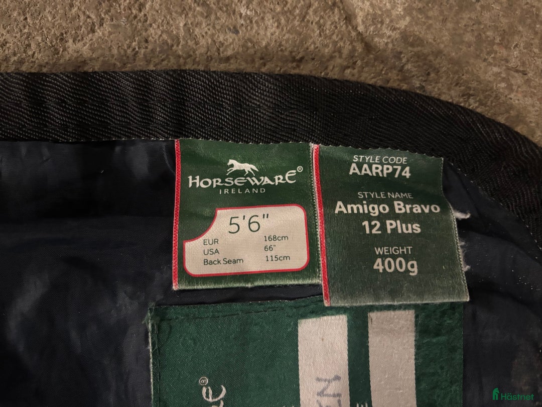 Täcken hästutrustning till salu: Horseware Amigo Bravo 12  - Annons 2