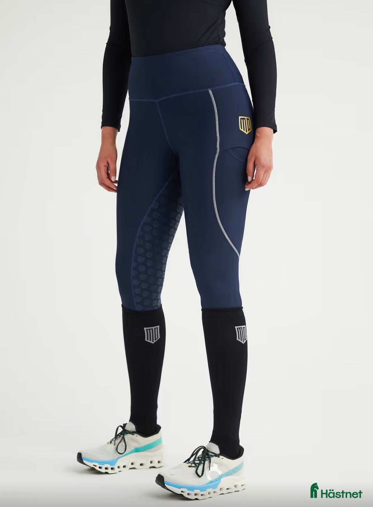 Ridbyxor ryttarutrustning till salu: Mörkblå Maya delorez ridbyxor  - Annons 7