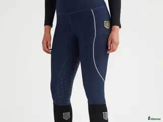 Ridbyxor ryttarutrustning till salu: Mörkblå Maya delorez ridbyxor - Annons 7