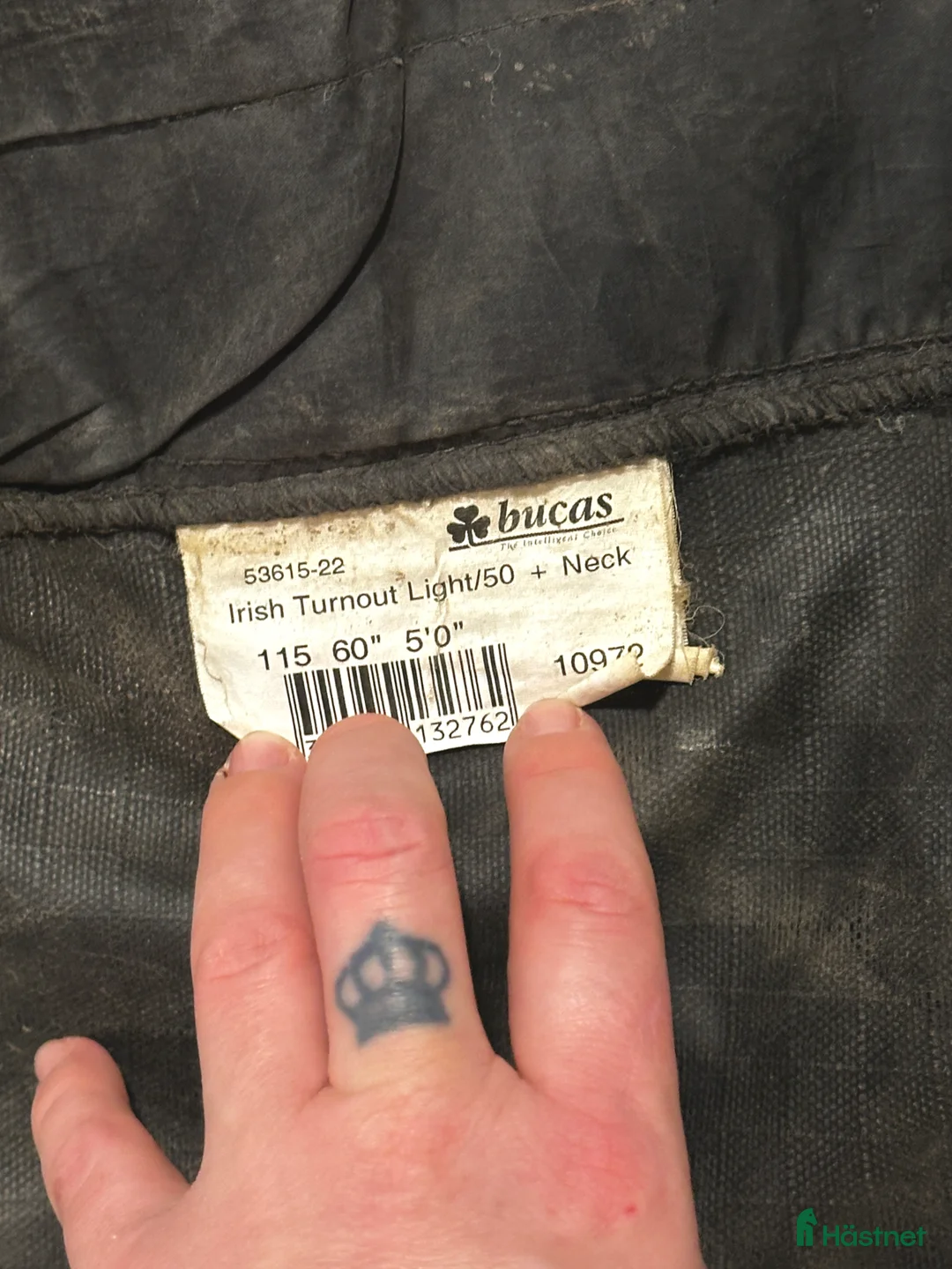 Täcken hästutrustning till salu: Bucas Irish light 50g 115 i Billeberga - Annons 5