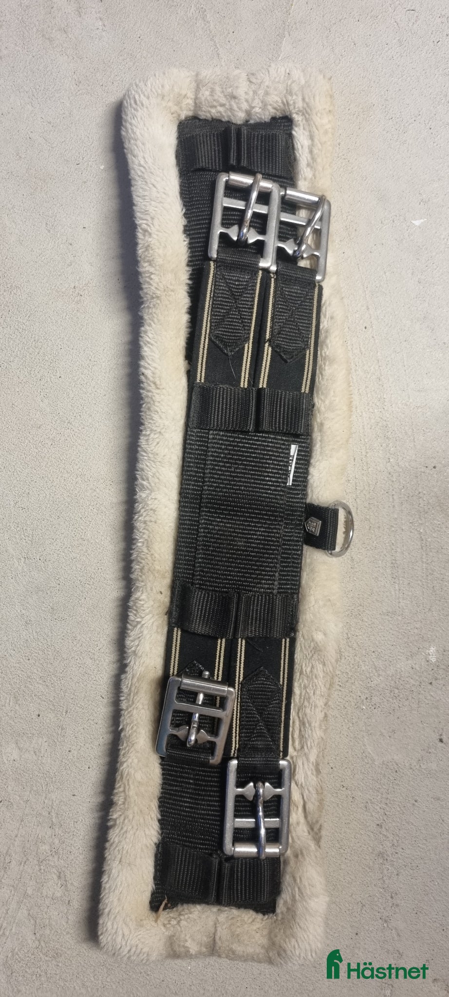 Sadeltillbehör hästutrustning Kort sadelgjord med ludd 40cm - Annons 4