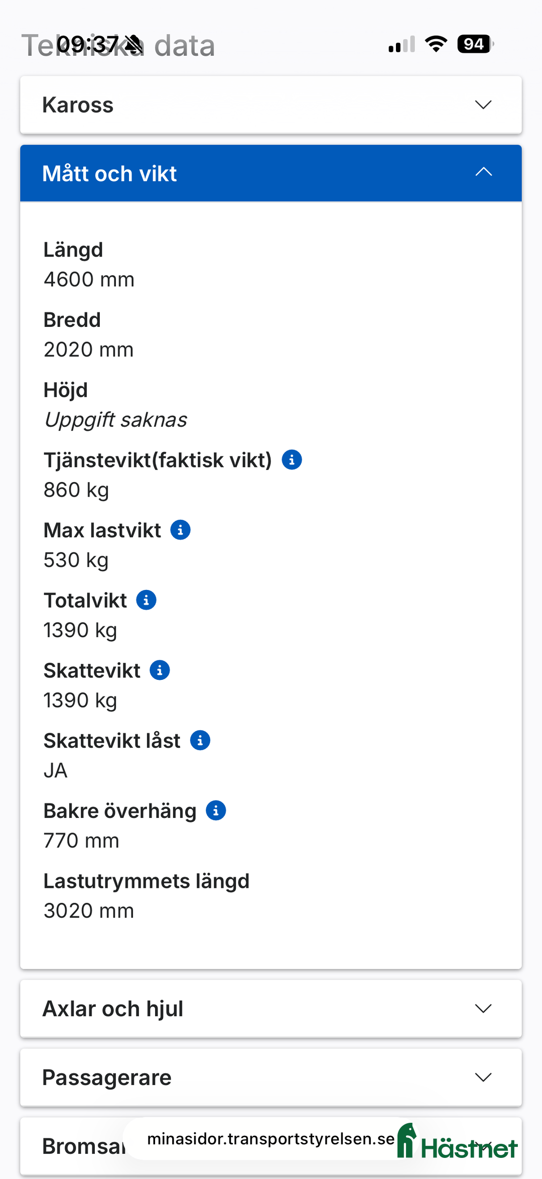 Hästtransporter  fordon & transport till salu: Kylinge Apollo med fronturlastning i Kävlinge - Annons 4