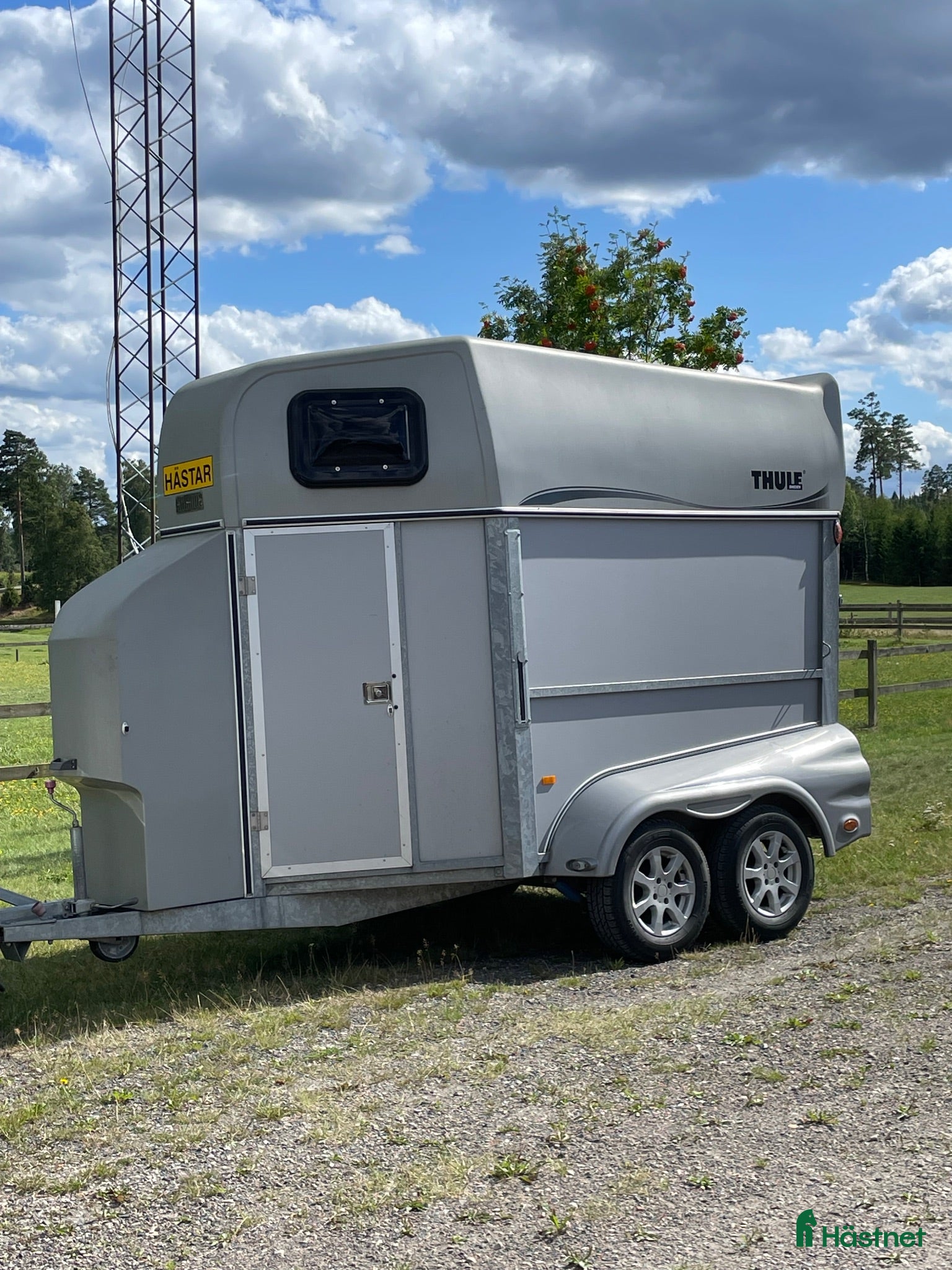 Hästtransporter  fordon & transport till salu: Välskött Thule Diamant med mycket utrymme  - Annons 16