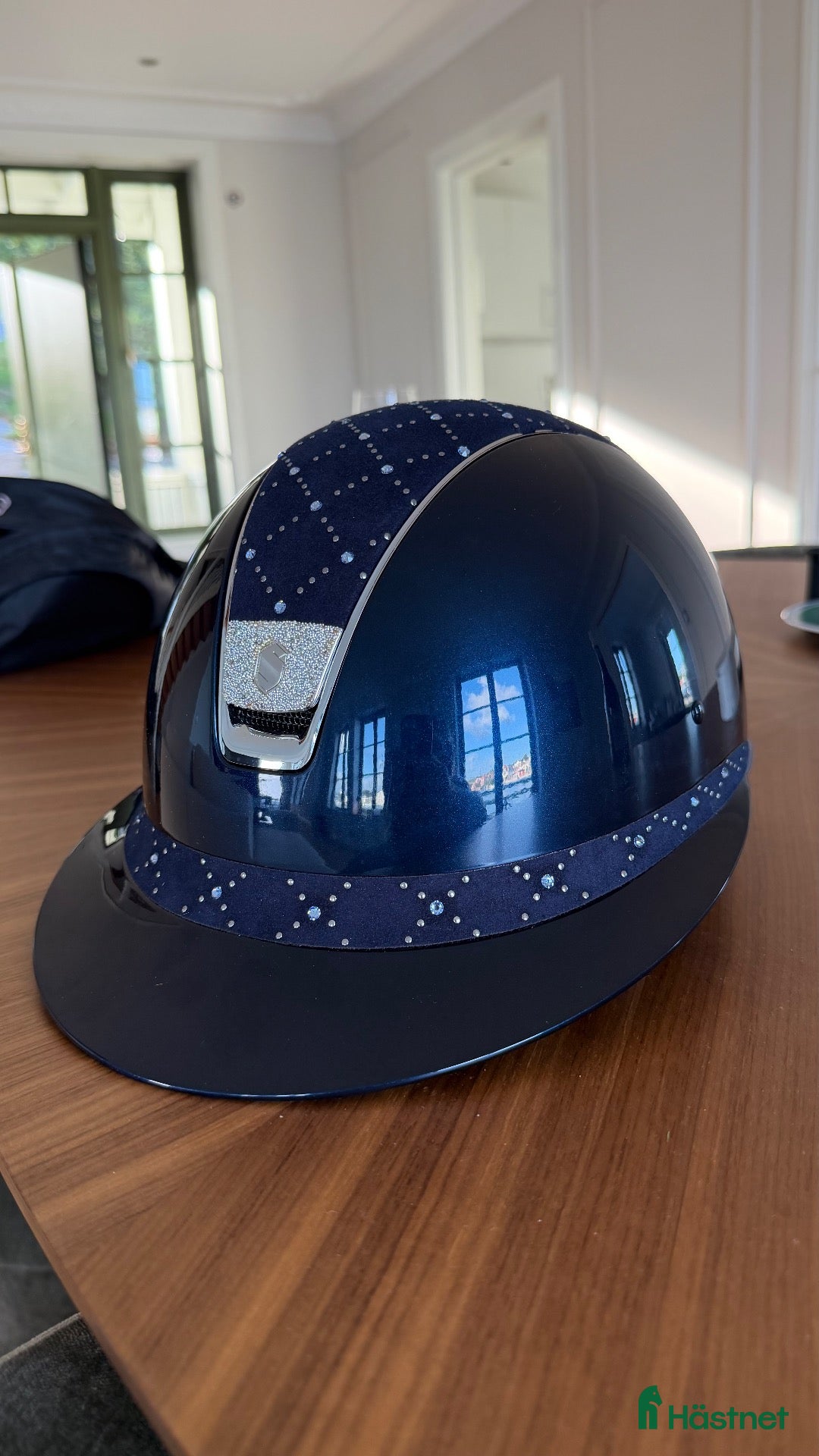 Hjälmar ryttarutrustning till salu: Samshield Miss Shield 2.0 Swarovski – Nyskick - Annons 4