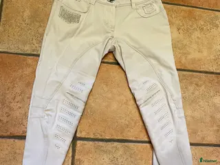 Ridbyxor ryttarutrustning till salu: Animo ridbyxor i Asarum - Annons 3